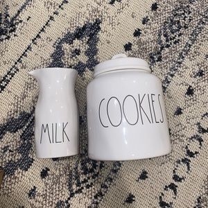 Rae Dunn Milk and Cookie Lot